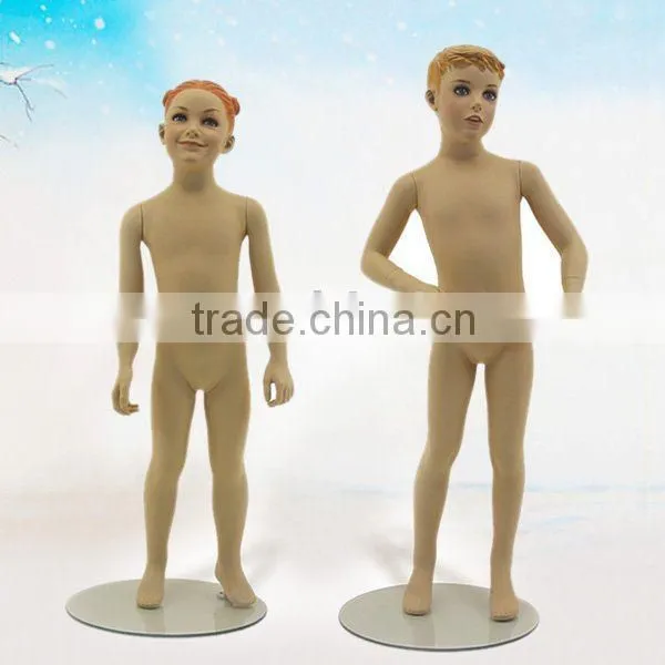 make up child/kids mannequin with skin color