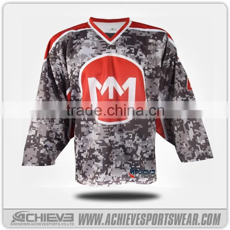 custom ice hockey jersey with pants and socks