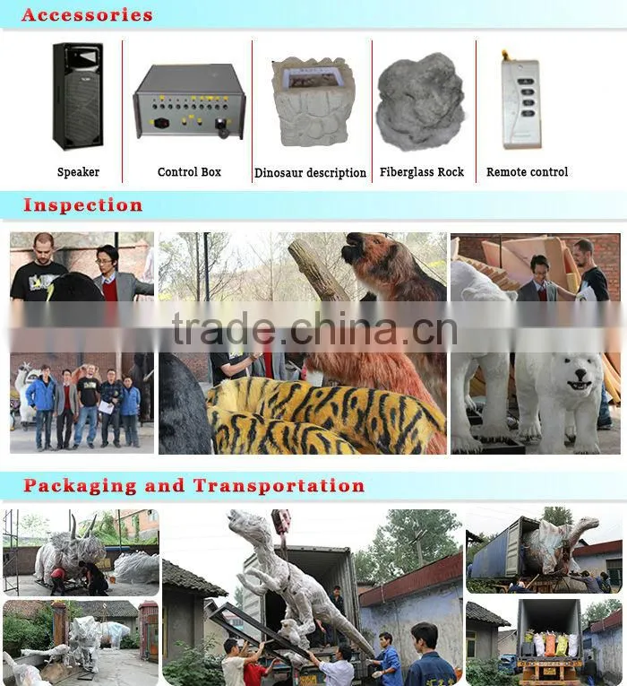 HLT Black fiberglass insect in outdoor exhibition