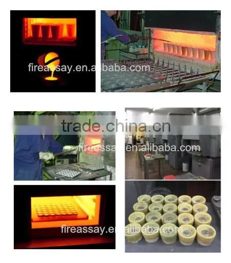 25*20mm magnesia cupel for jewery industry