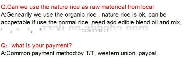 Most popular full-auto rice cake machine ALC-90 with non-pullution