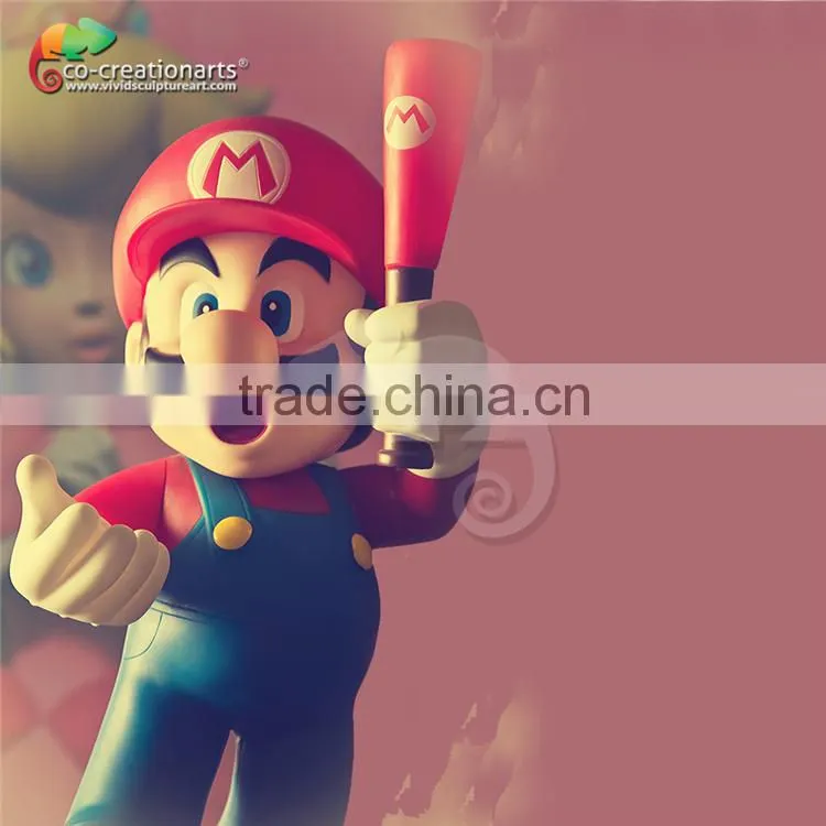 Innovative and New product fiberglass Mirinda character staute