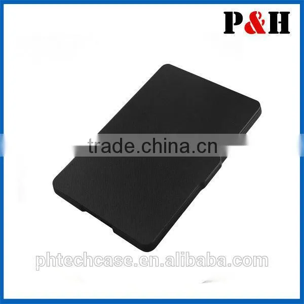 Book style stand leather case for Amazon kindle Voyage