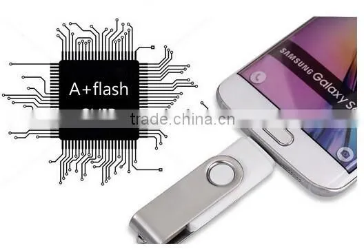New Bulk Cheap 1gb 2gb 4gb OTG usb flash drives wholesale for computer and smartphone Iphone