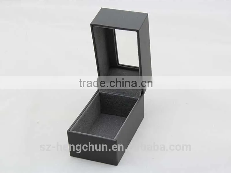 Wholesale lining design gift box with clear window gift box