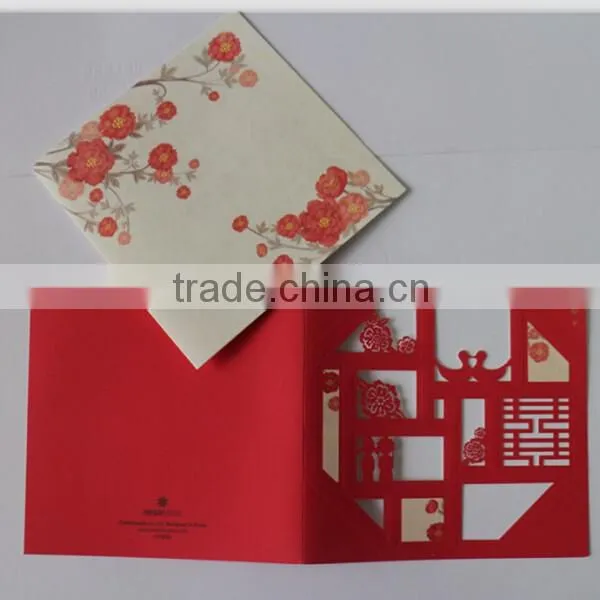 High Quality Card Printing, Die-Cutting New Design Wedding Invitation Cards