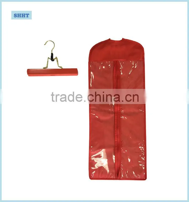 hair extension bag with hanger and packaging box with logo