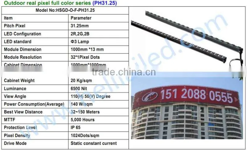 China cheap Outdoor transparent flexible led display / strip led display / curved led screen