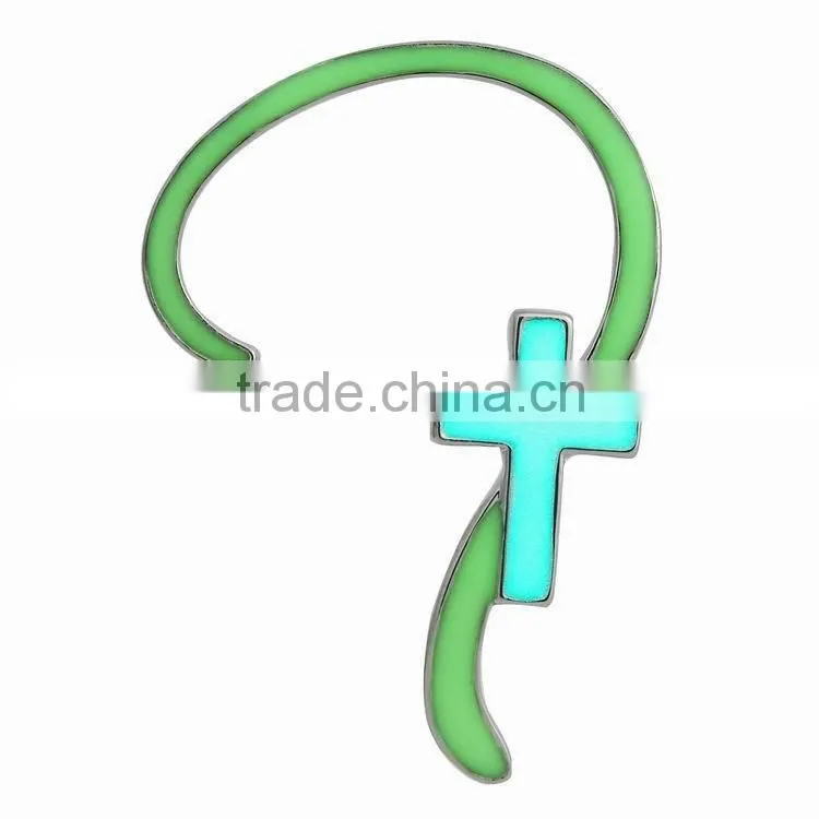 glow ear cuff cross latest new fashion teen earrings