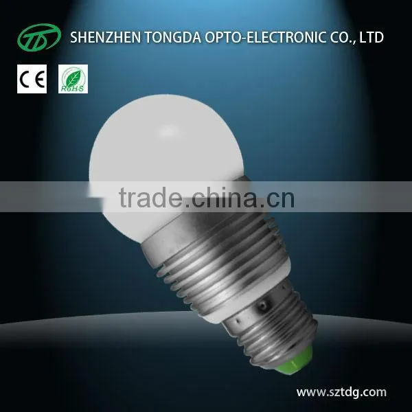 Super bright 4w e14 clear led candle bulb 360 degree(CE& Rohs)