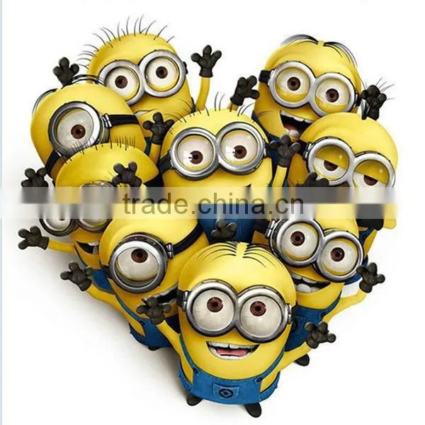 Funny little yellow man in hot sale mini speaker,FM speaker