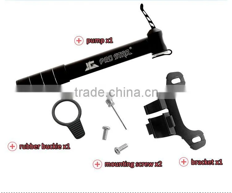 Portable hand bicycle air pump Fit For bike and All Ball