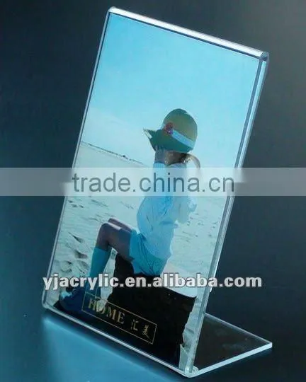 l shape acrylic picture frame