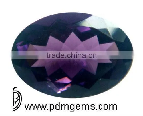 Amethyst Gemstone Oval Cut Faceted Lot For Gold Necklace From Wholesaler
