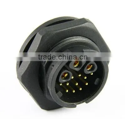 Large 3+11P UL lock bayonet IP67 waterproof connector,Chogori high quality Nylon connector,high current watertight connector