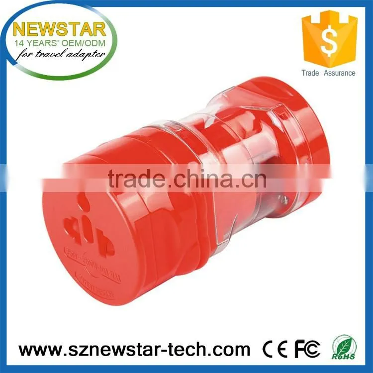 Factory pricing UK,USA,EUROPE AND AUS universal travel adapter plug