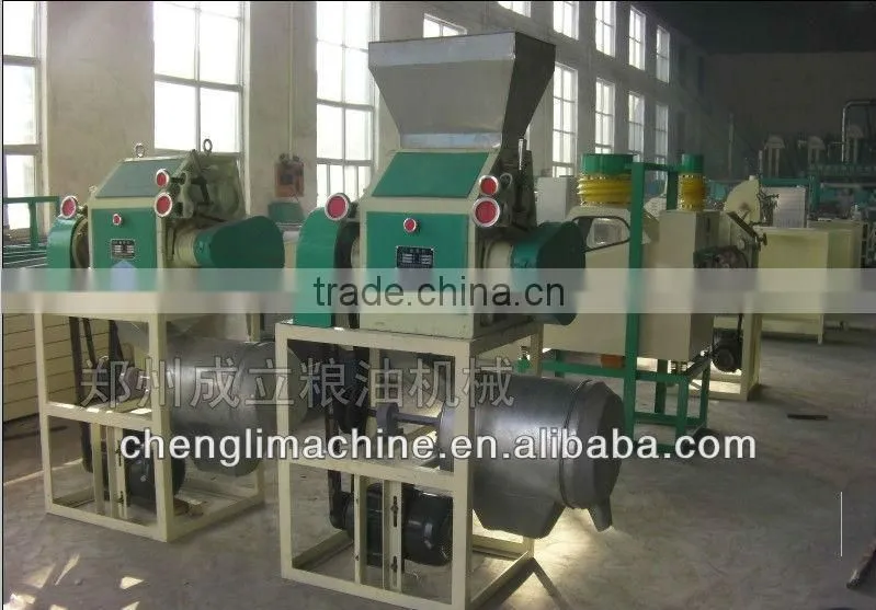 2015 FMFJ Duplex flour milling machine small grain roller mill