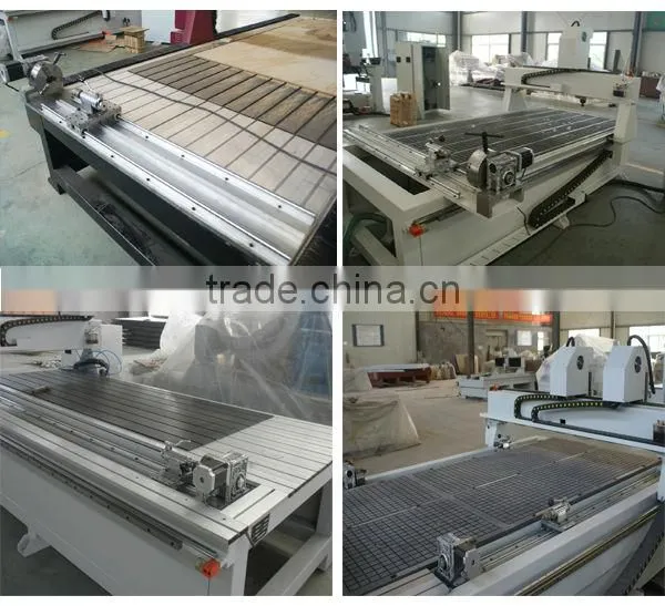 4th Axis Removable Rotary CNC Engraving Router Machine