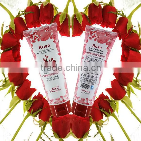 Rose Revitalizing Peeling Gel To Remove Dead Skin, Whitening Peeling Gel