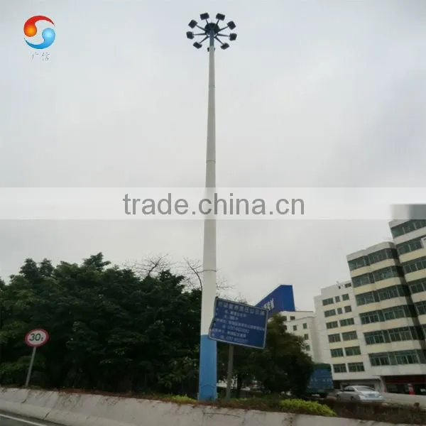 Customized High Mast Light Pole Manufacturer from China