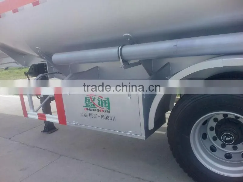 Semi trailer factory truck trailer/semi trailer/fuel tanker trailer