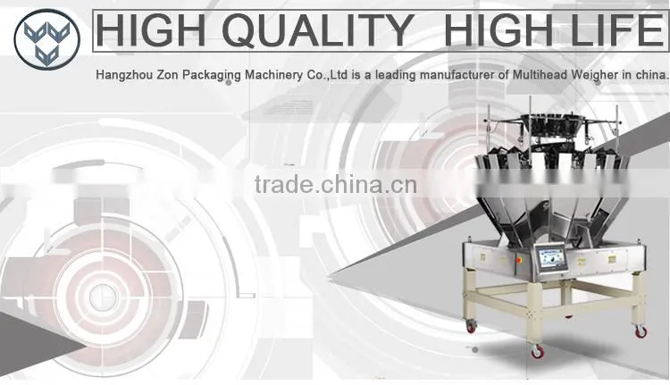 10g-2000g 20 Heads Tea Multihead Weigher Fruit Tea Weighing Scale