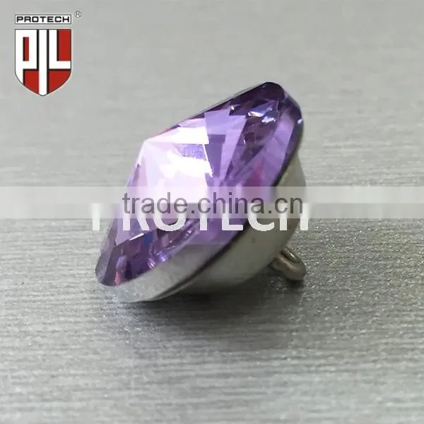 22mm crystal buttons for bed manufacturing