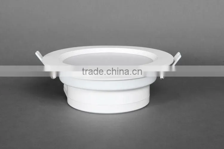 SMD type Acrylic cover recessed COB LED downlight 15w