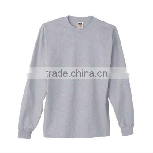 Cotton Long-Sleeve Jersey Tagless T-shirt