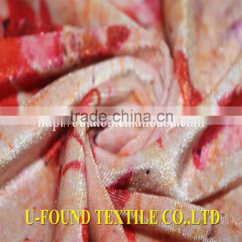 95 Polyester 5 Spandex Korean Velvet,For Women Garment Dress For India Middle East Market