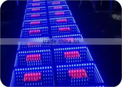 Newest Popular LED Rechangeable Glass Dance Floor Tile