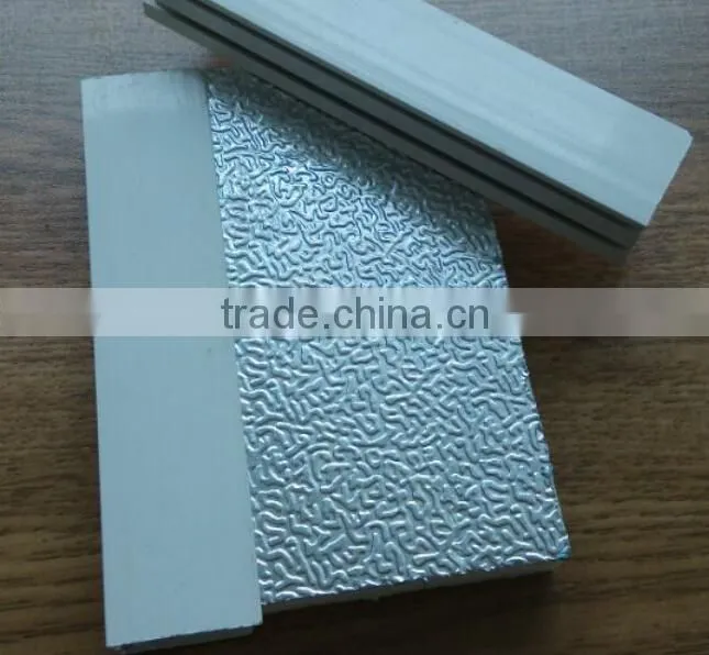 Double Sided Aluminum Foil PIR Polyisocyanurate Foam Duct Panel