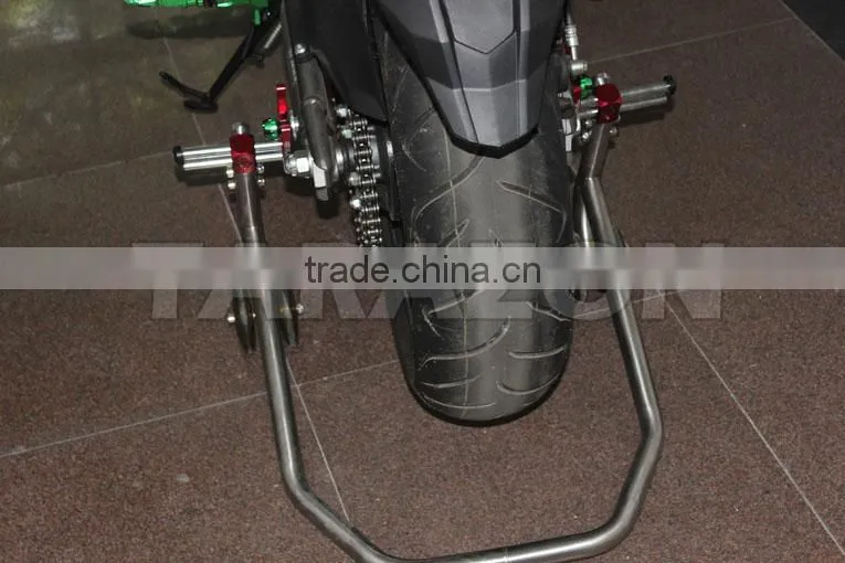 Factory direct selling universal motorcycle aluminum adjustable rear paddock stand
