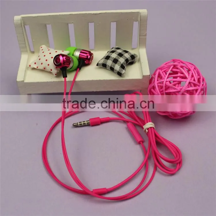 Hot Selling Metal Earphones For iphone china wholesale factory manufacture