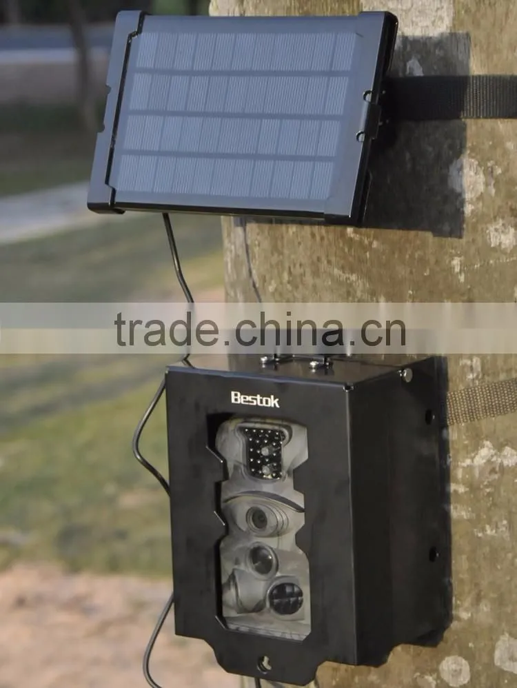 Bestok useful power bank for outdoor electranics convenient solar panel on sale