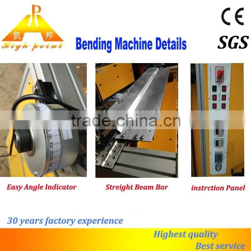 High Point convenient automatic kinfe bending machine 30 year experience