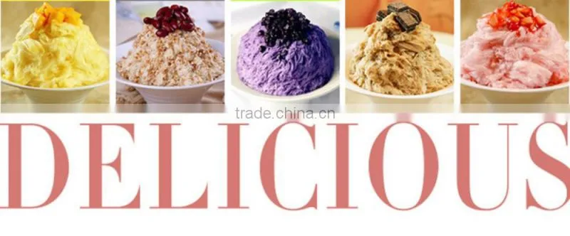 Good Quality Automatic Sundae Ice Cream Snow Flake Making Machine Ice Block Shaving machine Ice Crushe(Skype:lisa@jzhoufeng.com)