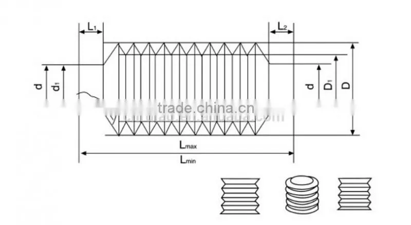 customed corrugated flexible silicone machine shield rubber bellow waterproof dust cover for cnc machine