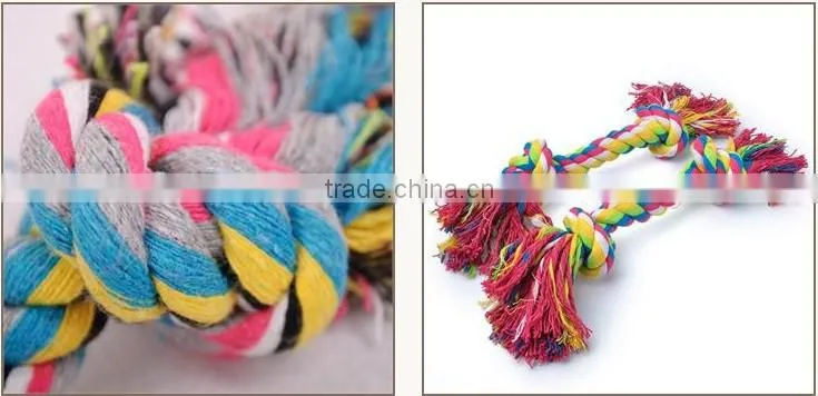 Dog Rope Toy Knots Rope Dog Toy Puppy Pet Chew Durable Toys