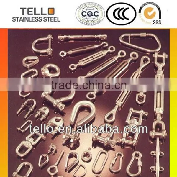 Stainless Steel Snap Hook With Screw