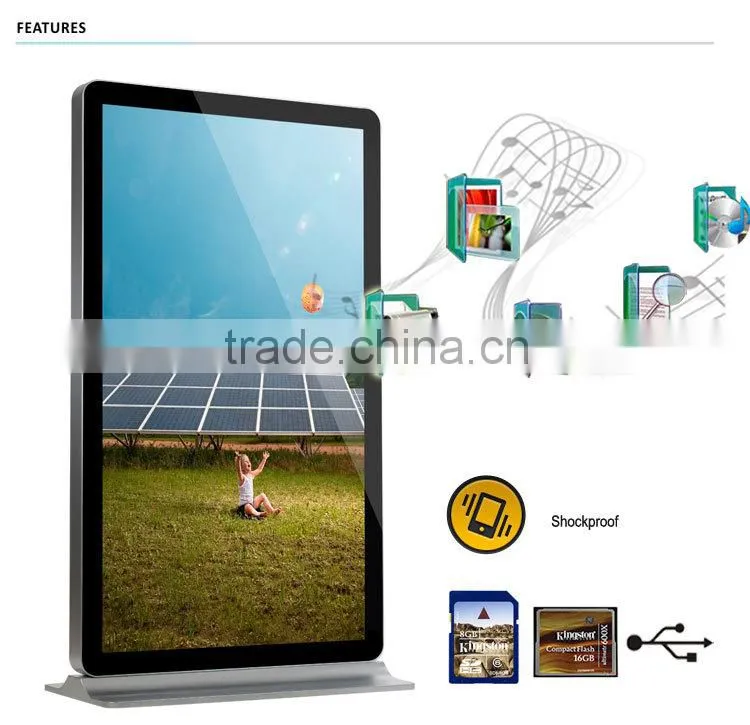 84" Indoor Standing Media Signage Player