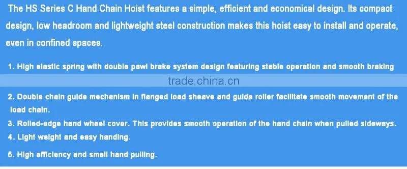 chain block manual chain block chain block with CE