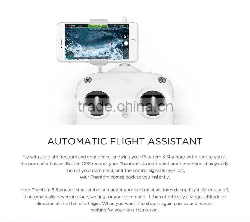DJI Phantom 3 Standard Quadcopter Drone with 2.7K HD Video Camera