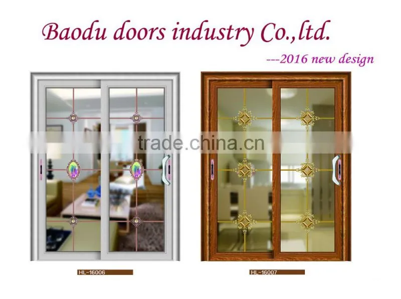 beautiful aluminum toilet door soundproof interior glass door