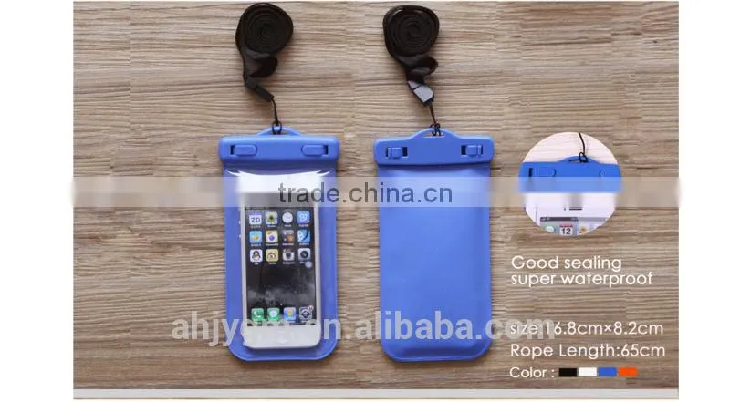 waterproof plastic bag.