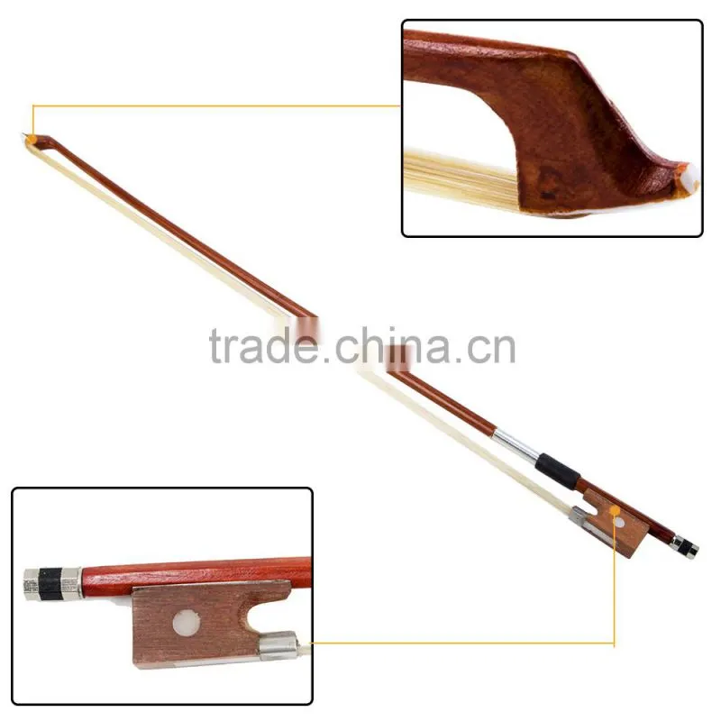 1/4 Arbor Violin Bow Fiddle Bow Horsehair Exquisite