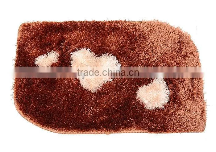 long pile shaggy silk entrance door mat