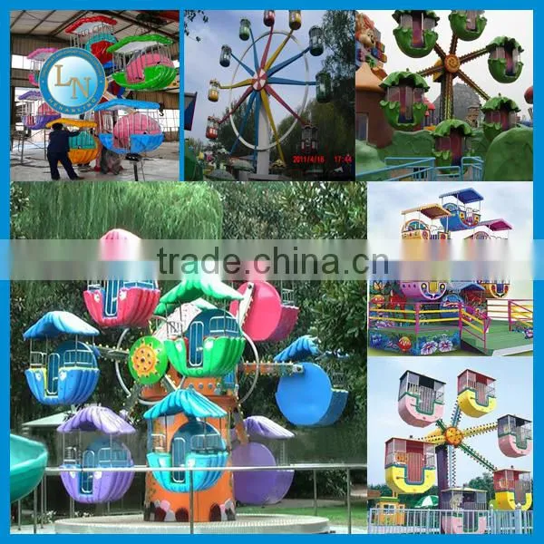 2016 Alibaba super fun games! Outdoor playground equipment mini ferris wheel for kids