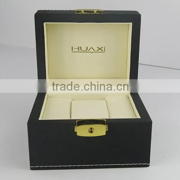 New Design Wooden Box for Watch Display with Lock
