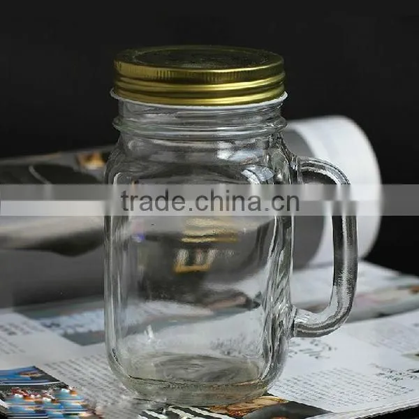 250ml mason jar drinking glass